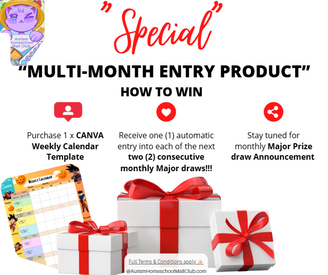 !!! CANVA FULL EDITABLE VERSION - Weekly Emotional Homeschool Calendar Template - Anime Themed!!!