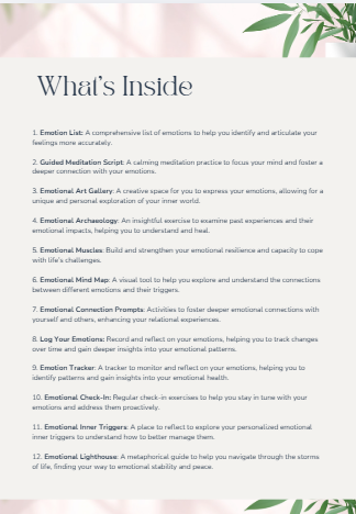 !!! CANVA FULL EDITABLE VERSION - The 34-Page Emotional Toolkit Template - Parental/Carer Support!!
