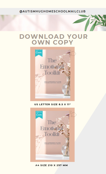 !!! CANVA FULL EDITABLE VERSION - The 34-Page Emotional Toolkit Template - Parental/Carer Support!!