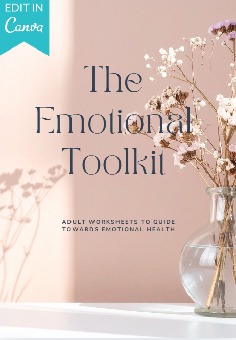 !!! CANVA FULL EDITABLE VERSION - The 34-Page Emotional Toolkit Template - Parental/Carer Support!!